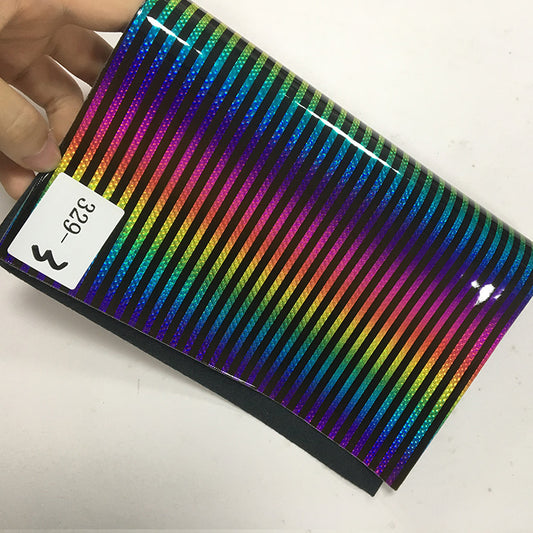 Open - Bag Makers Delight - Black Rainbow Hologram (329)