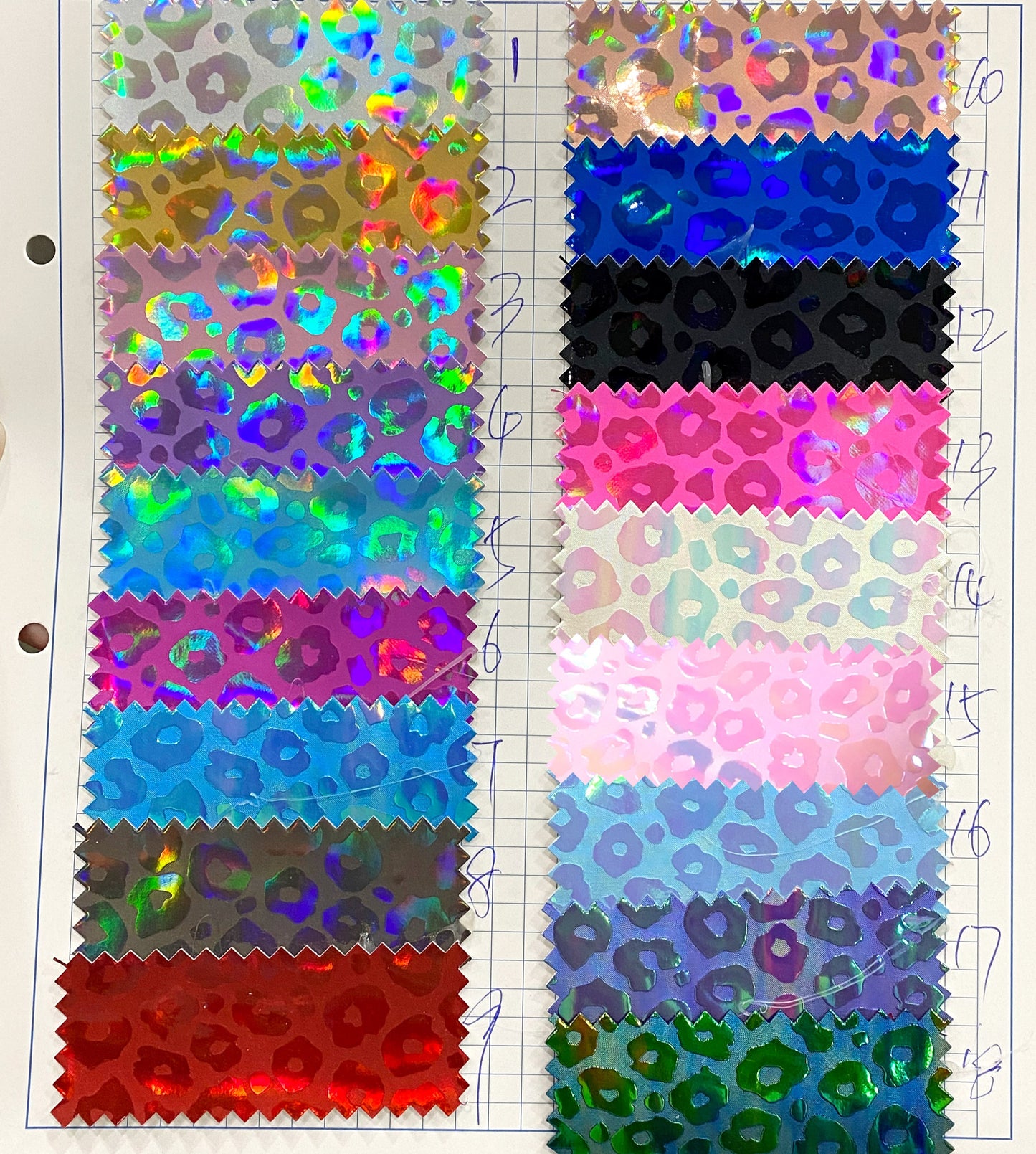 Open - Bag Makers Delight - Leopard Glam Holographic (346)