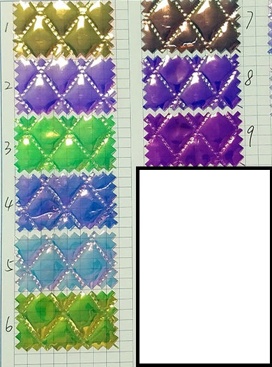 Open - Bag Makers Delight - Prismatic Iridescent pvc film (295)