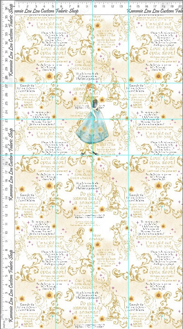 March 2023 Release - Vintage Princess Series - Anna - PANEL - CHILD