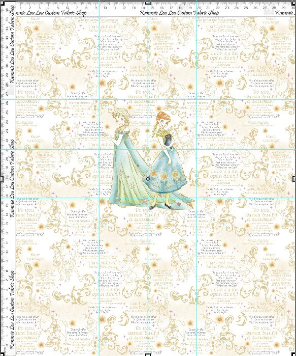 March 2023 Release - Vintage Princess Series - Sisters - PANEL - ADULT