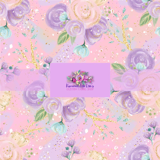 Owl Night Long - Pink Floral