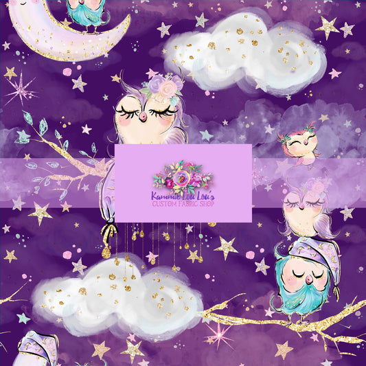 Owl Night Long - Purple Scene