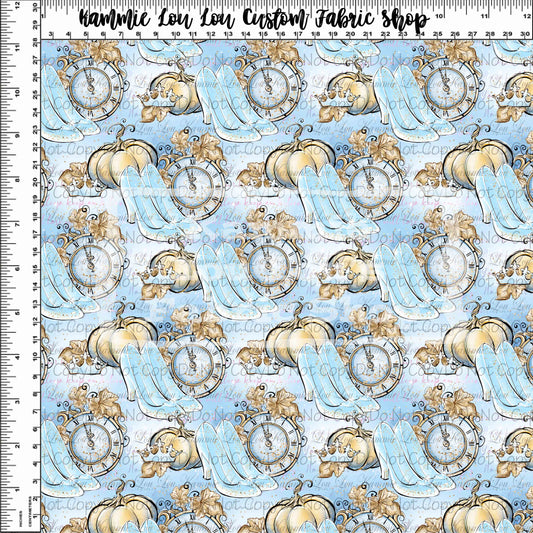 Midnight Hour - Clock Lt Blue