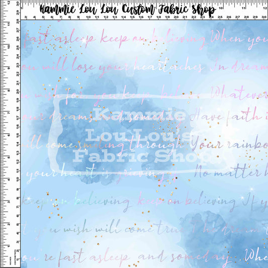 Midnight Hour - Coordinates - Blue Sky Script
