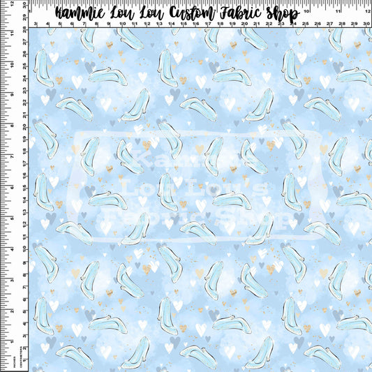 Midnight Hour - Coordinates - Light Blue Shoe Toss