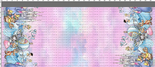 Midnight Hour - Double Border - Pink