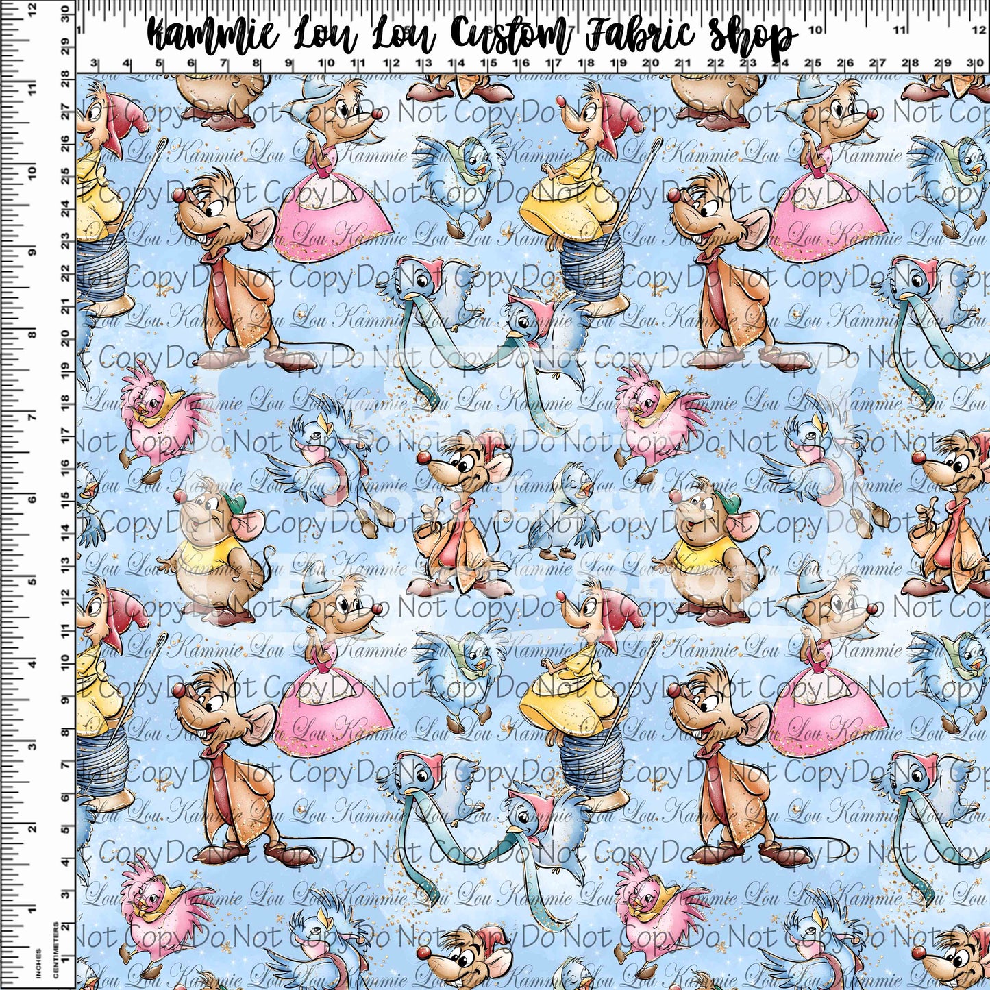 Midnight Hour - Mice Toss - Light Blue