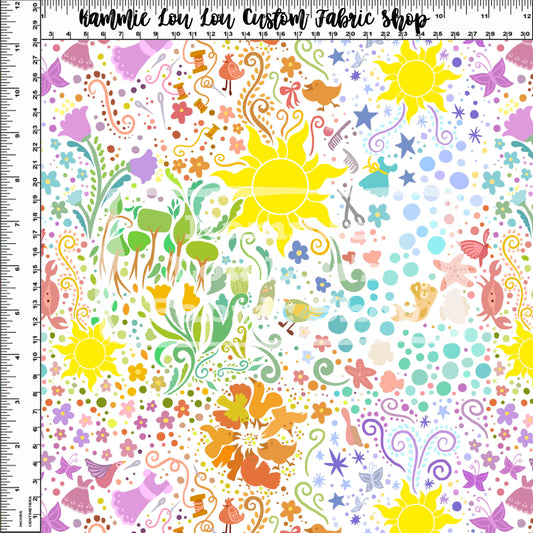 R107 An Artist's Story - Coordinate - WHITE