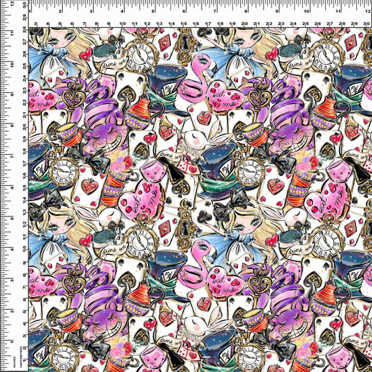 R107 Wonderland Tea Party - Stack Crazy - Regular Scale