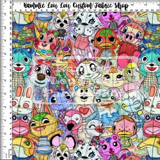 R109 : Watercolor Wonder - Animals