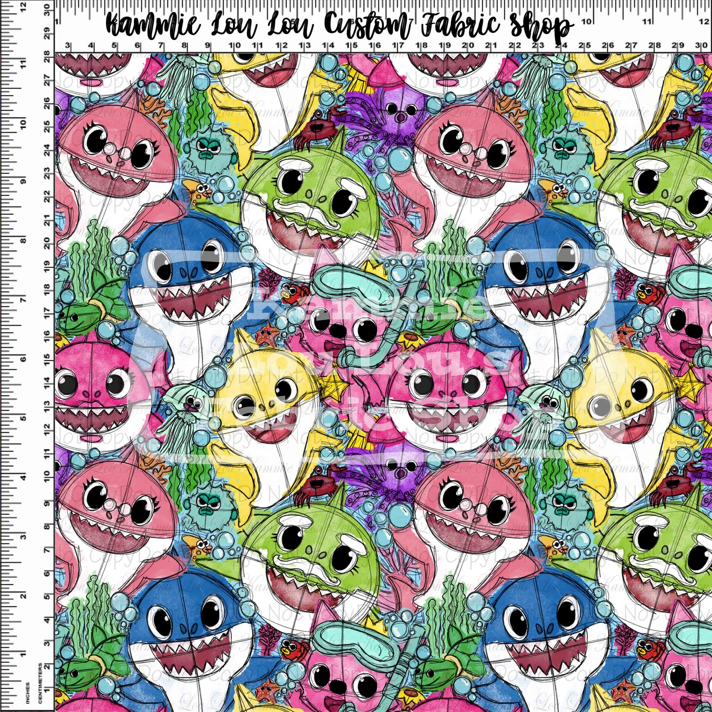 R109 : Watercolor Wonder - Doo Doo Doo