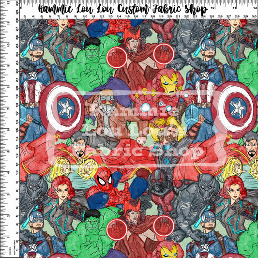 R109 Watercolor Wonder - Heros