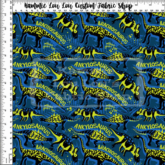 R111 : RAWR! - Dino Blue