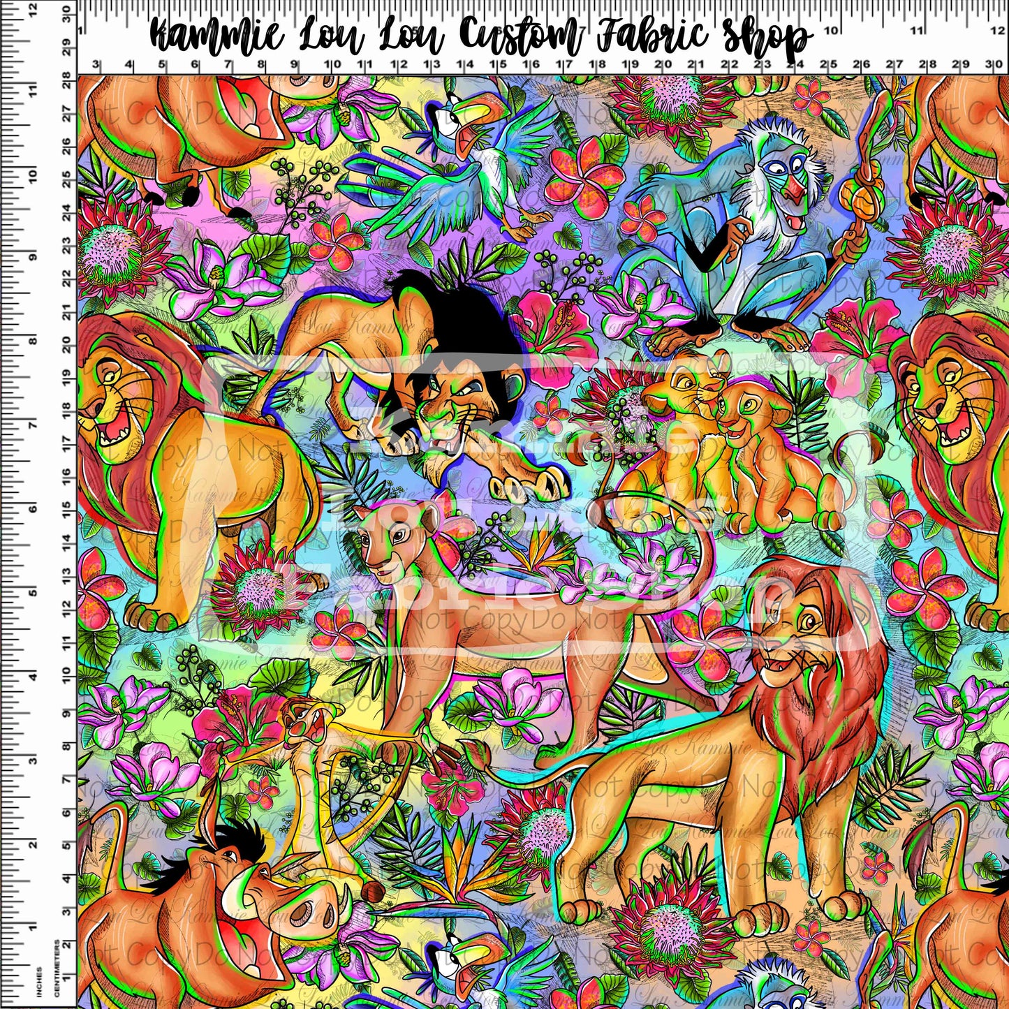 R112 The Pridelands - Main Toss - Pastel - Regular Scale