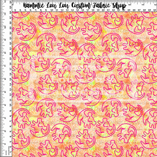 R112 The Pridelands - Pink Lions Coordinate