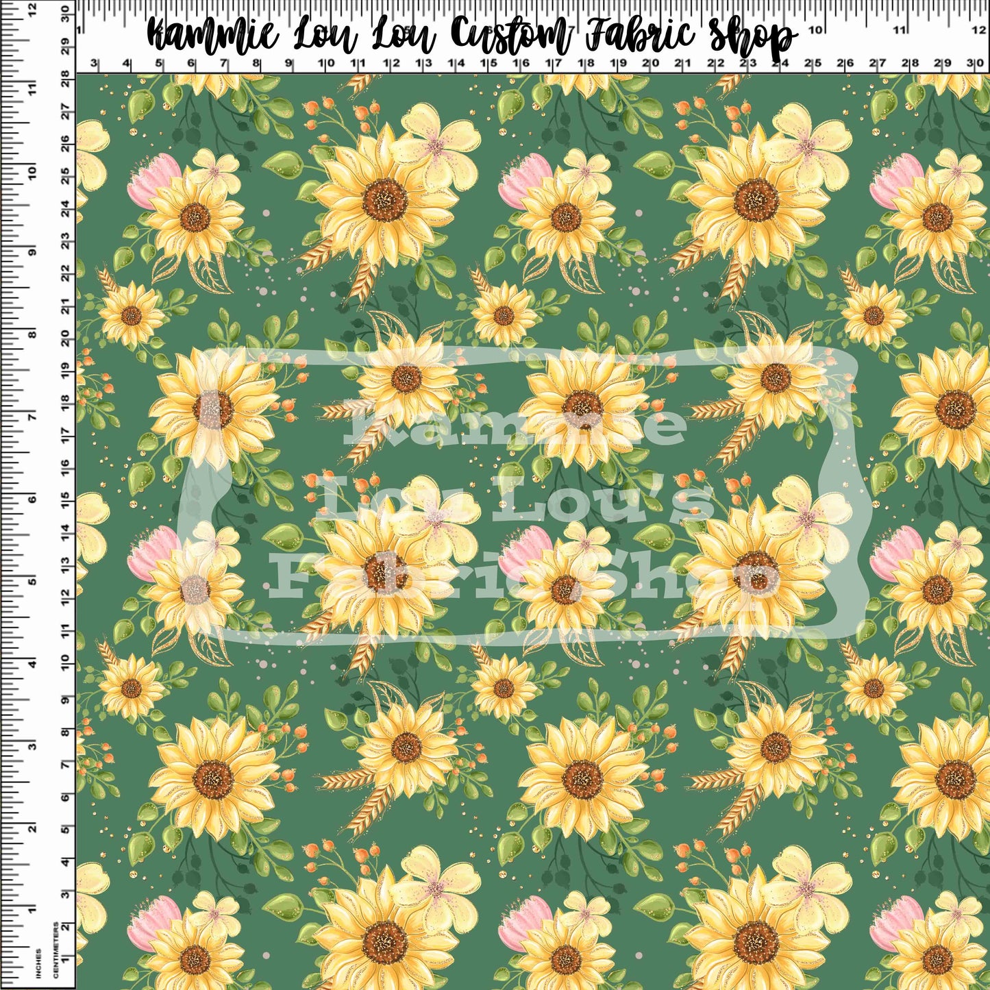R113 : Farm Days - Floral Green