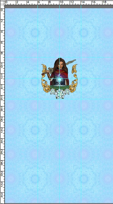 R113 : Last Dragon Sketchy - Panel - Kid - Light Blue