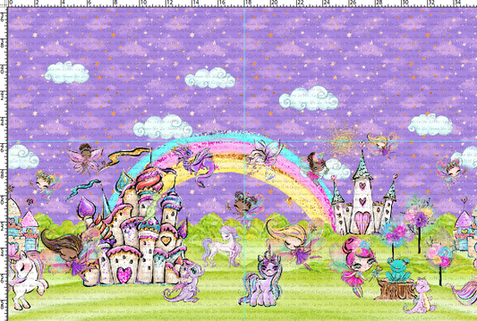 Fairyland - Double Border - Purple