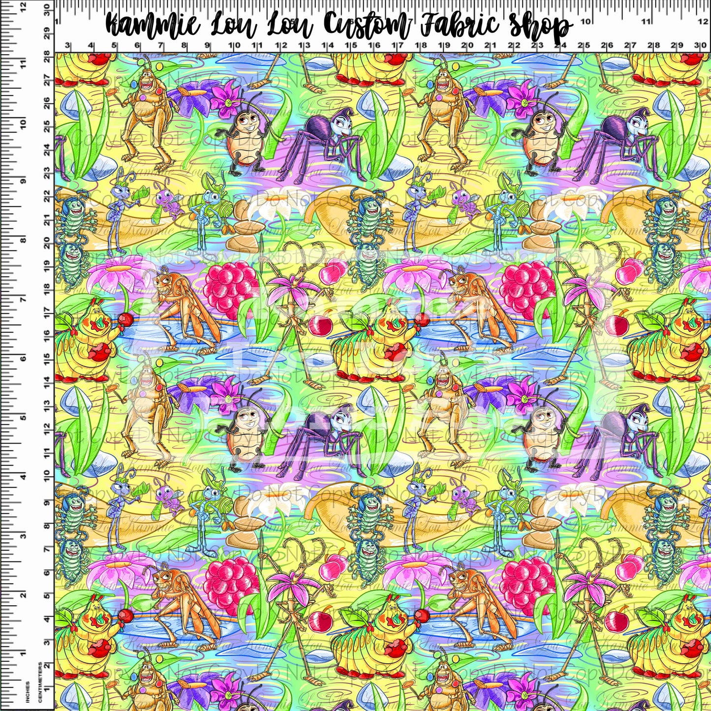 Feelin' Buggy - Main Design - Small Scale - Rainbow