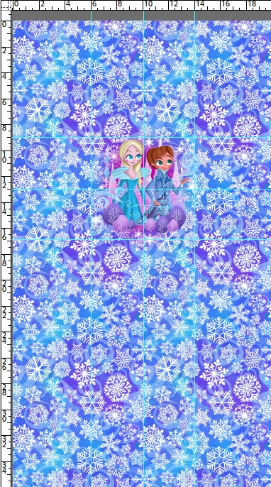 Icy Adventure - Panel - Snowflake - CHILD