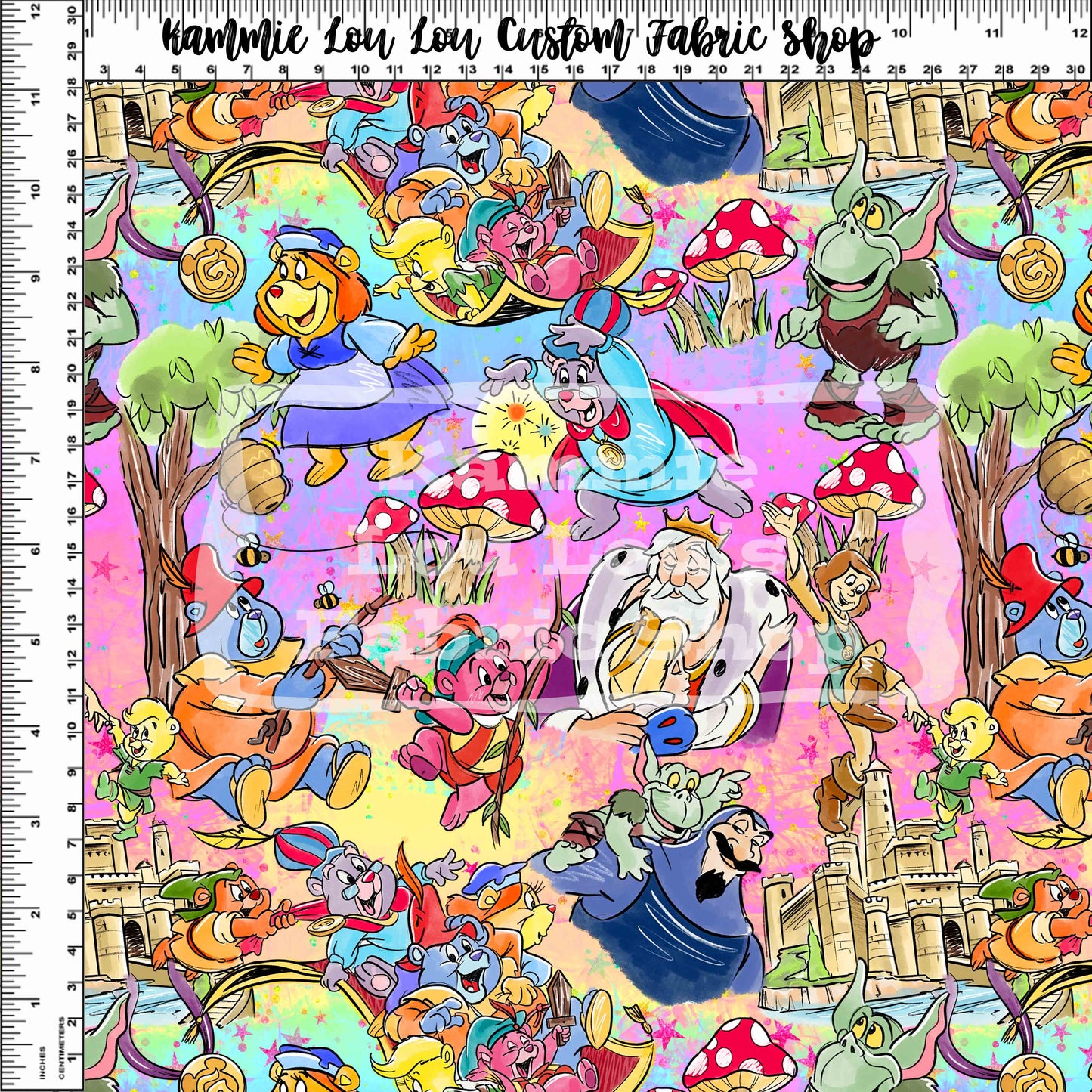 R115 Bouncing Bears - Main Toss - Rainbow - Regular Scale