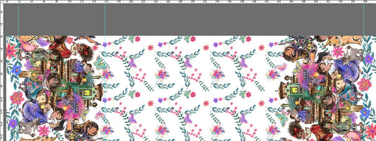 R115 Madrigals - Double Border - White