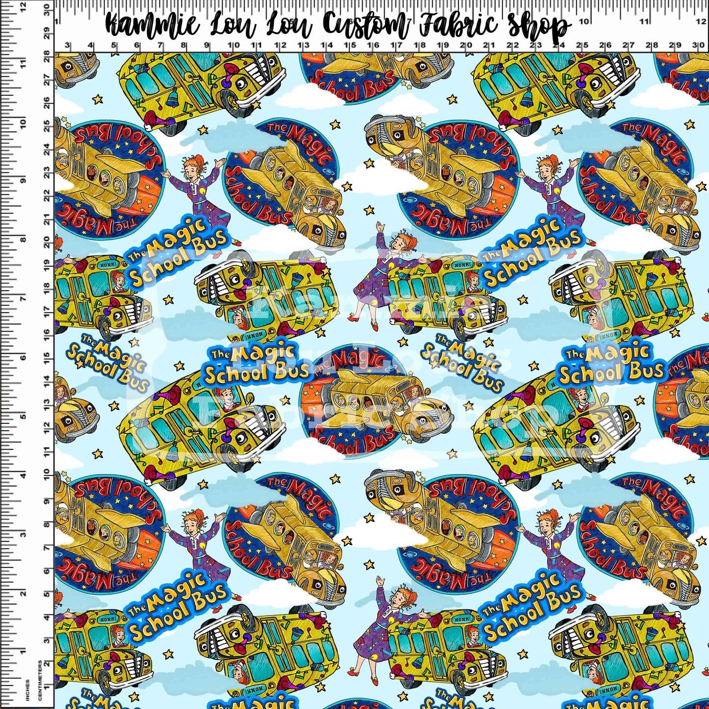 R115 School Bus Magic - Main Toss - Regular Scale