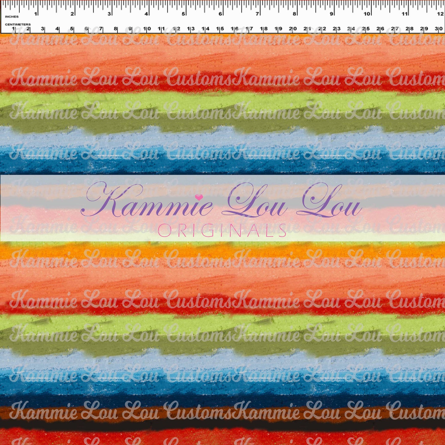 R115 - All Stacked Up - Slinky Dog - Crayon Stripes