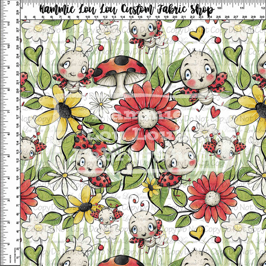 R116 - Little Ladybug - Regular Scale - White