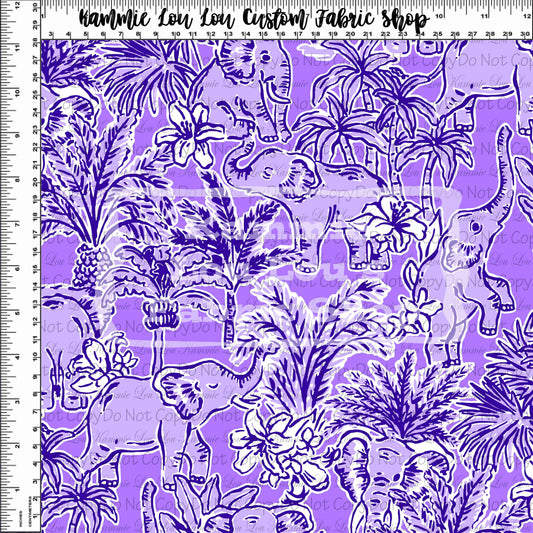 R116 Lillie 2022 - Elephant Jungle - Purple