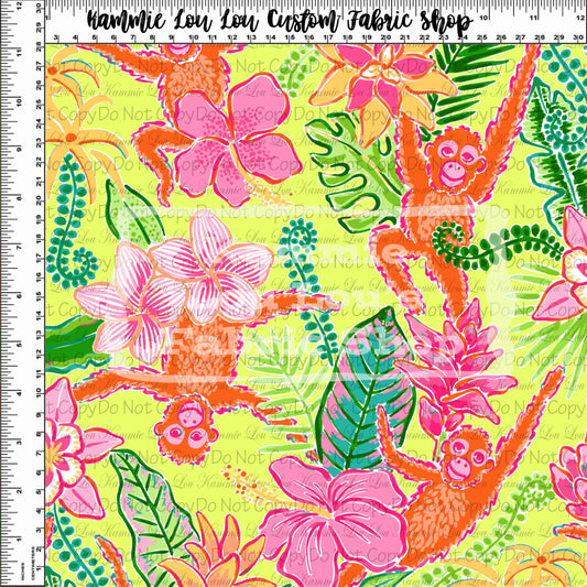 R116 Lillie 2022 - Orangutan Twist in Lime