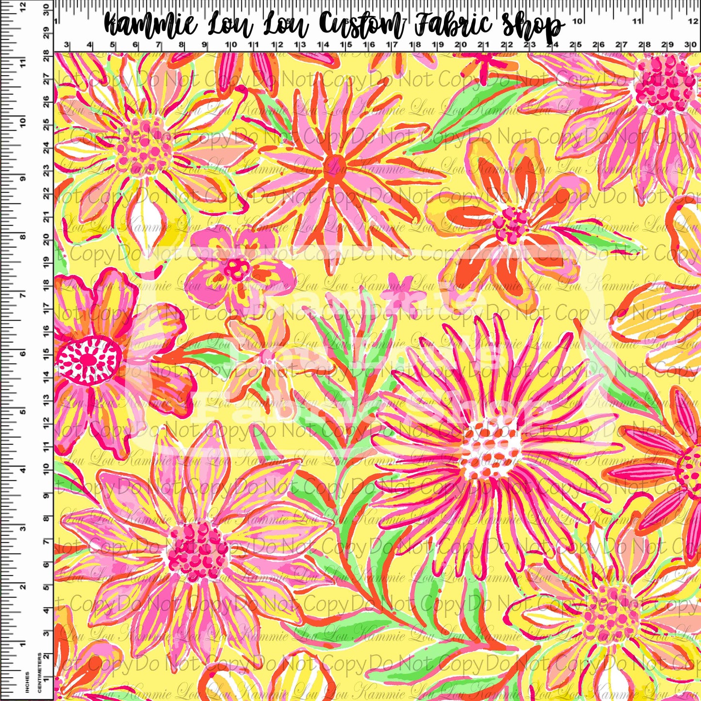 R116 Lillie 2022 - Yellow Floral