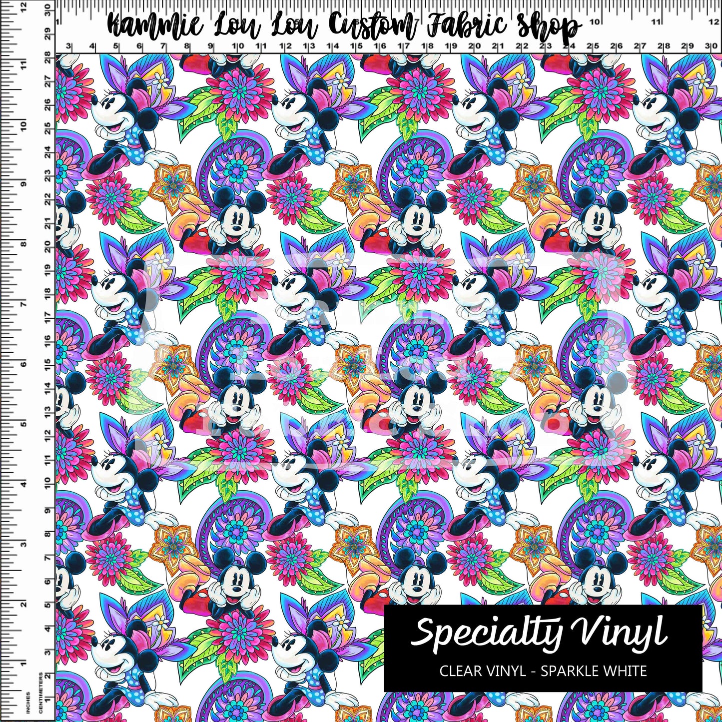 Paisley Mouse - Specialty Vinyl Toss - Small Scale