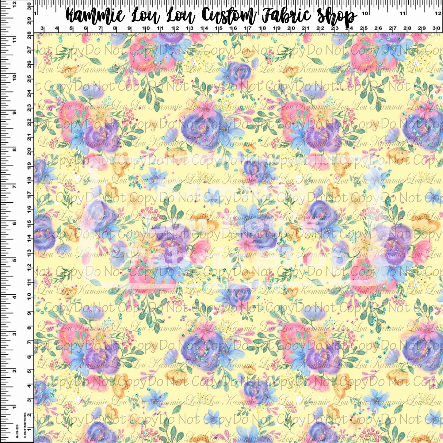 R116 : Queen Bee - Yellow Flowers