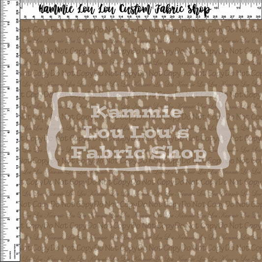 R117 Vintage Dino - Tan Dots