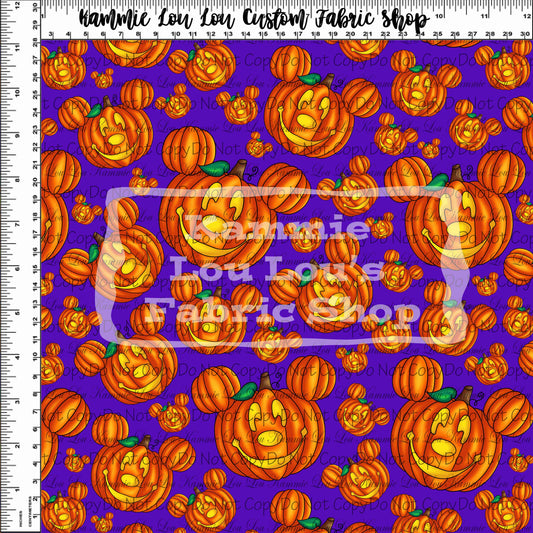 R118 - Not So Haunted Halloween - Pumpkin Toss - Regular Scale - Purple