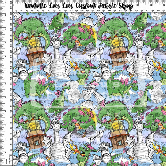 R118 Dragon Friend - Small Scale - BLUE