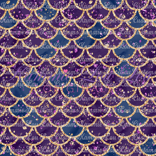 R118 Queen of the Sea 2.0 - Scales Jewel Purple