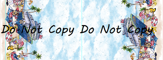 R118 Sail the Magic Seas - Double Border