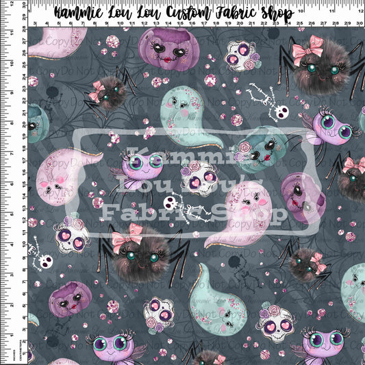 R118 School of Ghoul - Light Grey Creature Toss