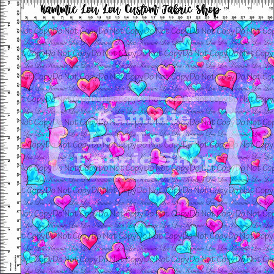 R123 Pre - Order - Midnight Fairytale - Hearts Coordinate