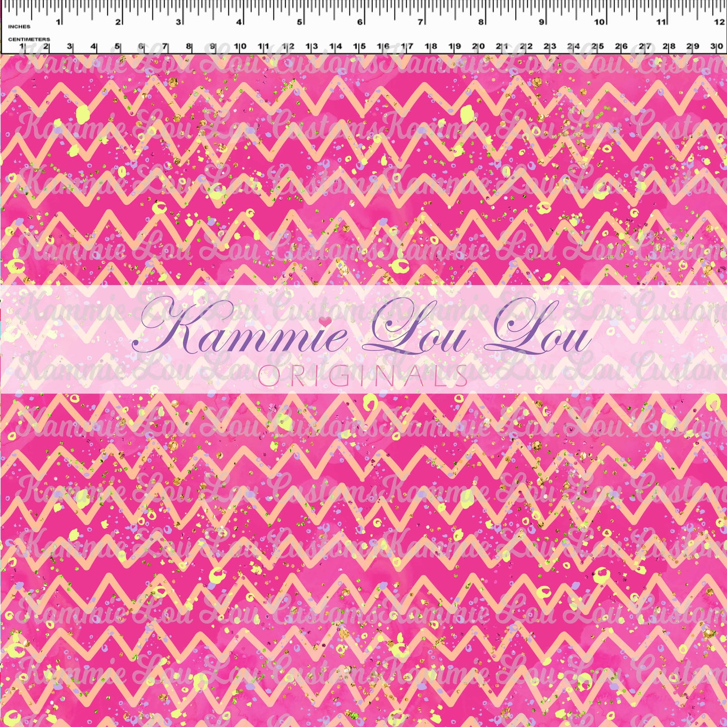 R119 Pool Party - Summer chevron