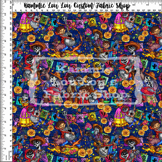 A Family's Story - Main - Small Scale - Navy