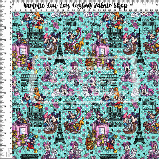 R120 - Ville De L'Amour - Main - Tiny Scale - Teal