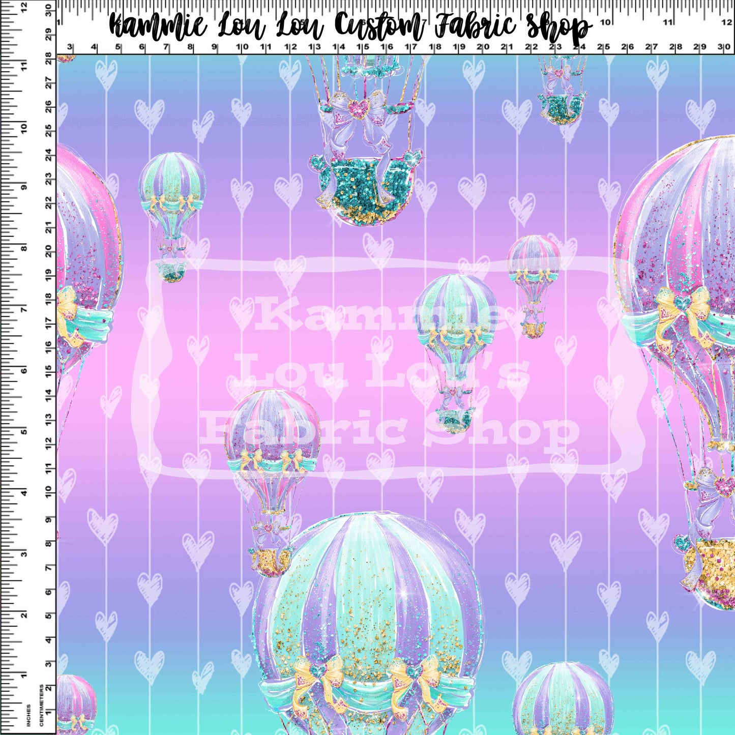 R120 - Whimsical Carousel Balloon Ride - Regular Scale - Ombre