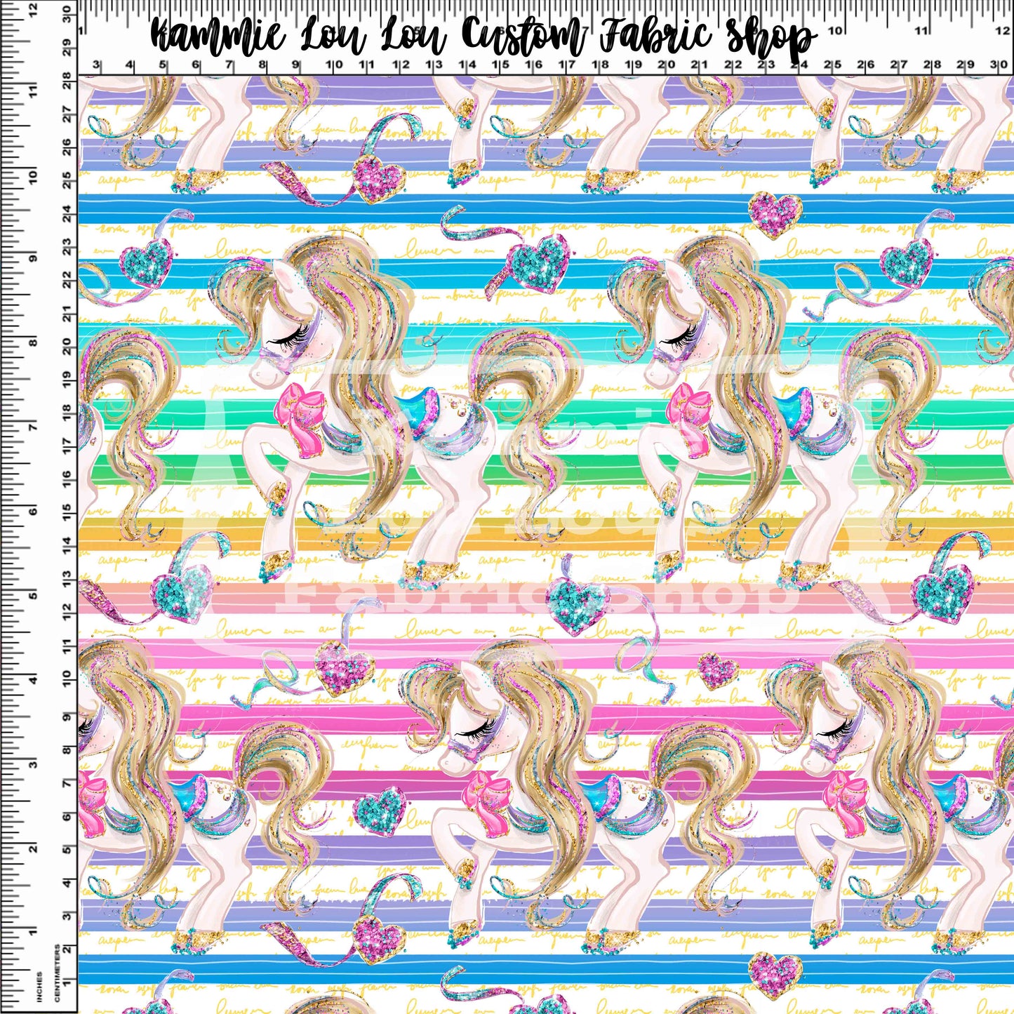 R120 - Whimsical Carousel Pony Trot - Regular Scale