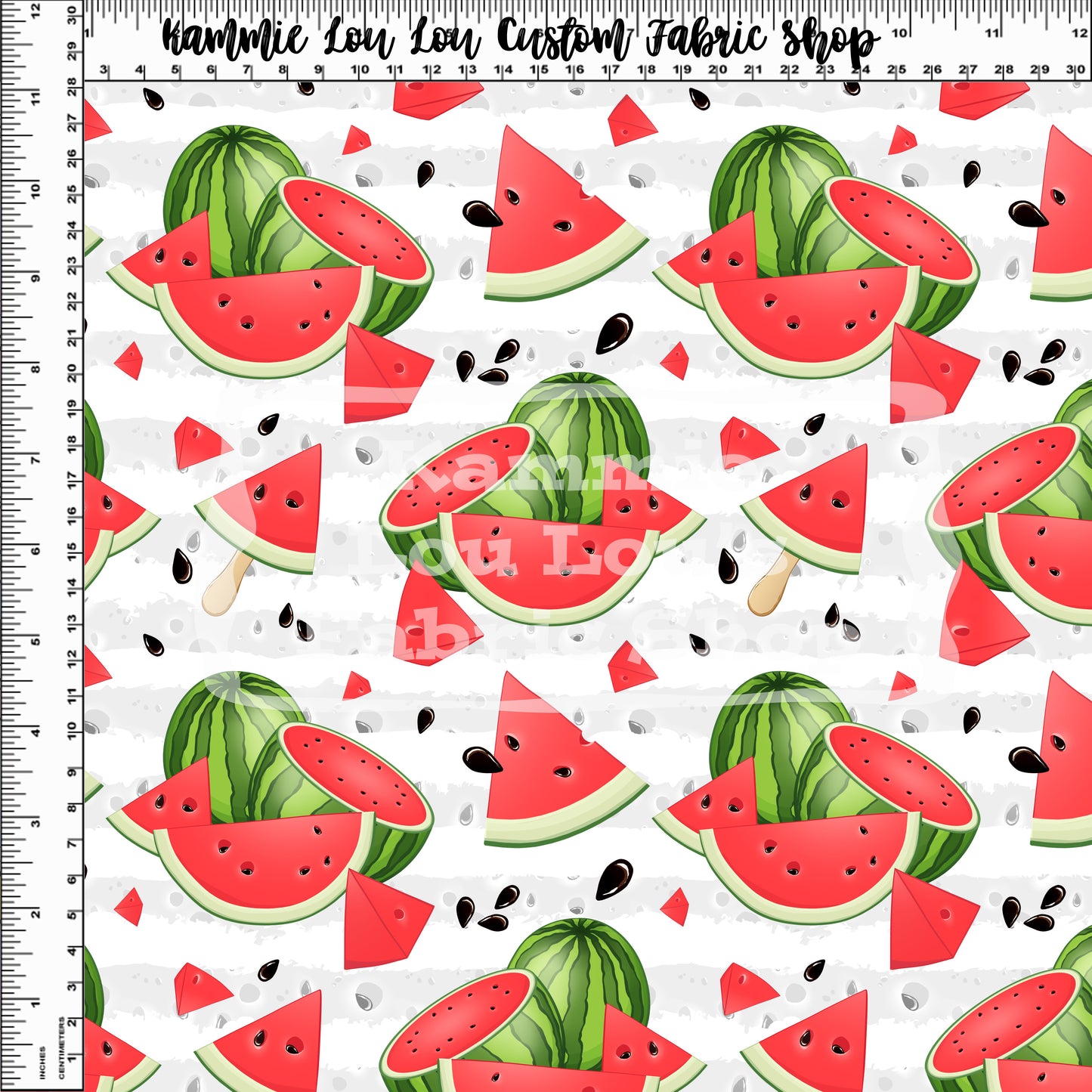 R121 Watermelon Delight - White Toss Combo