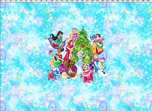 R122 Winter Princess - Panel - Group - CHILD