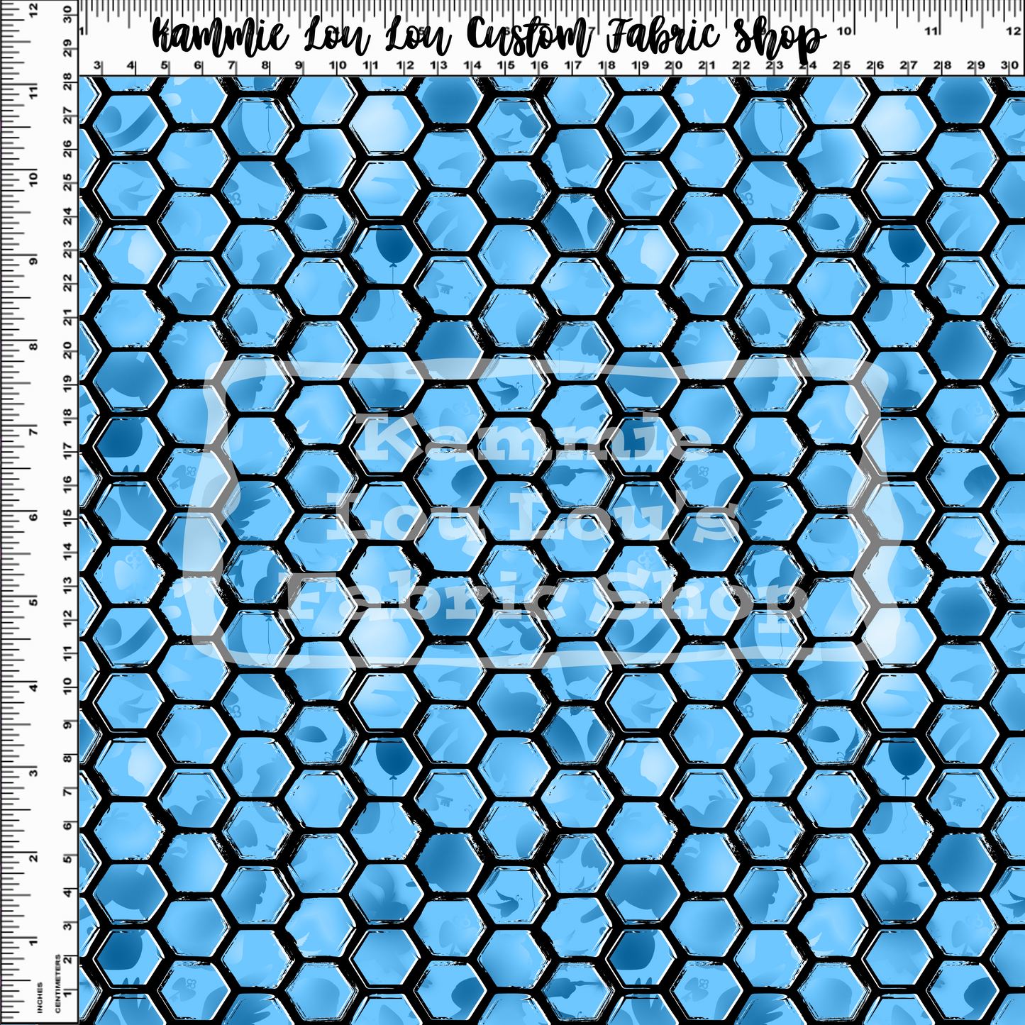 R123 - Pooh Potter - PP BLUE BG